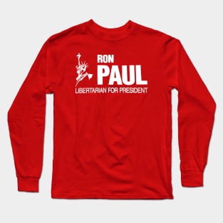 Ron Paul Libertarian for President Long Sleeve T-Shirt